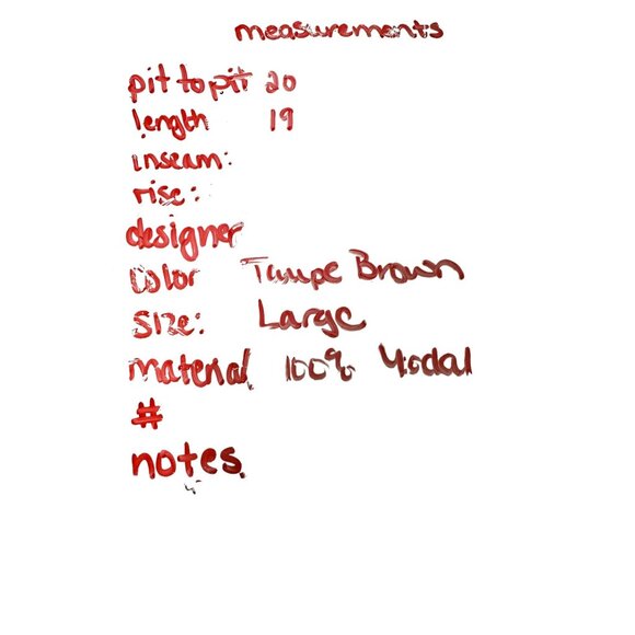 🌸3/$15🌸Deep V-Neck Cross BodyTaupe Crop Top Short Sleeve sz L - Picture 5 of 6